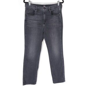 3X1 NYC Men’s Jeans 32 Black Slim Straight Stretch Luxury Lia USA MADE W3JS20921